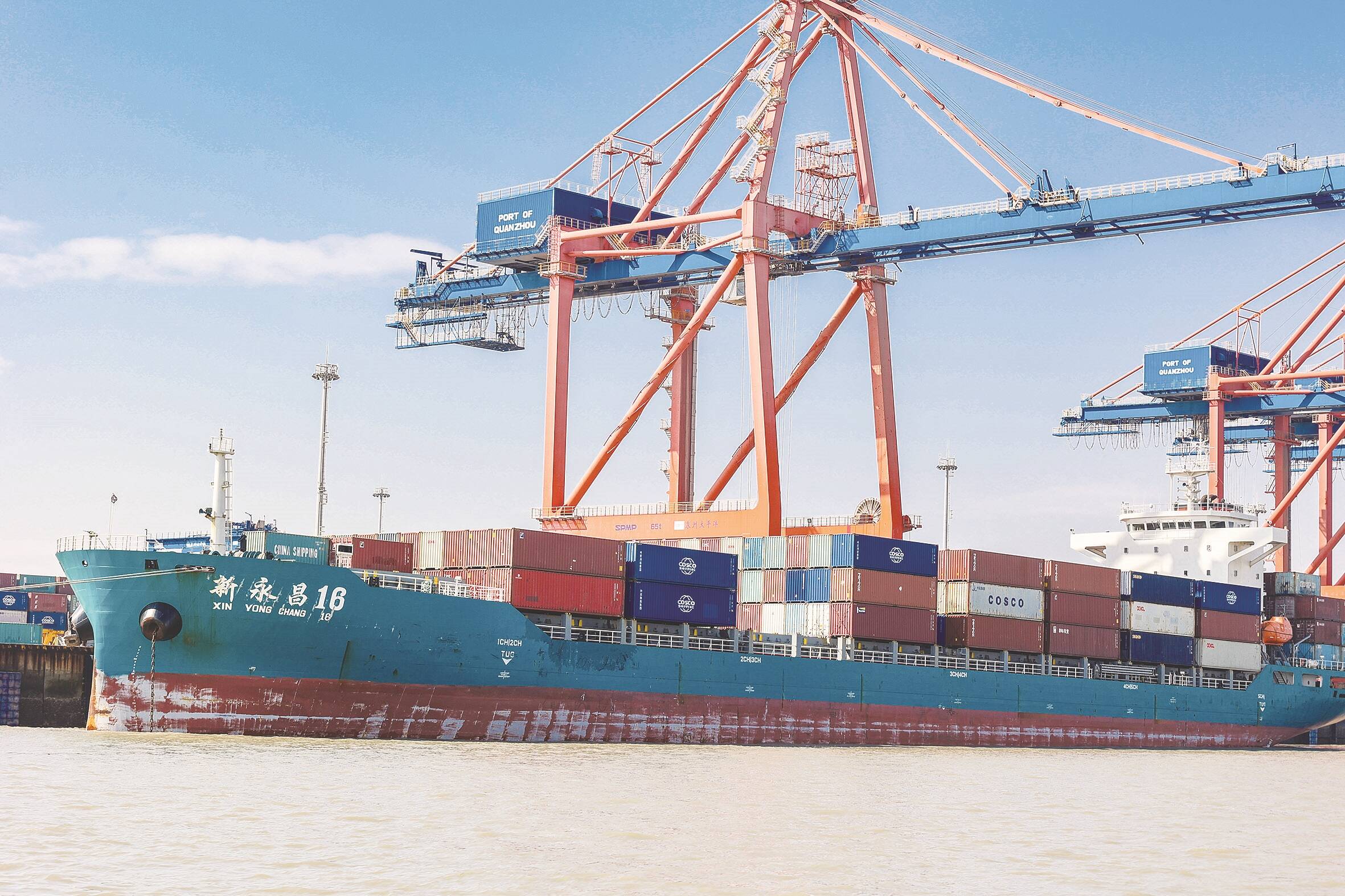 石湖港集装箱吞吐量实现开门红